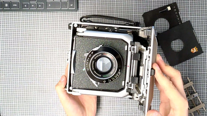 Video: Objektivplatine für Intrepid & Linhof Technika 4x5 (Copal)