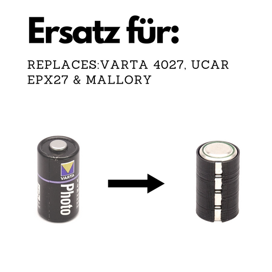 Minox 35 Batterie Adapter PX27 für Minox 35 GT EL PL AL GT & mehr