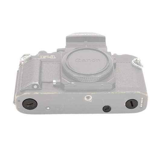 Abdeckungen Bodenplatte für Canon New F-1: AE, Winder & Rewind