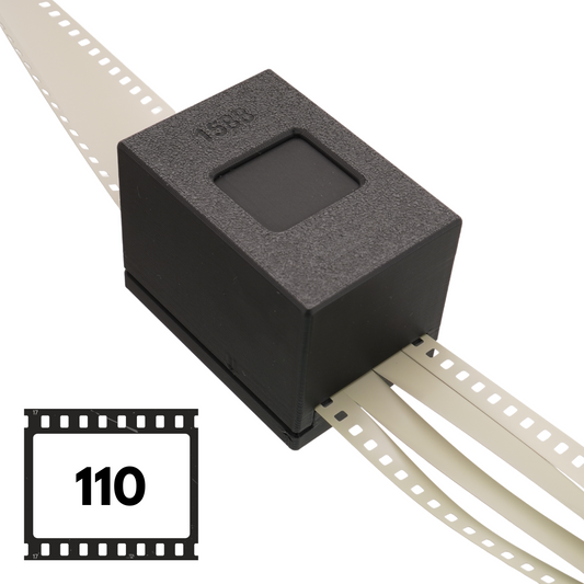 Filmschneider für 110 Pocket Film (aus 120 & 35mm) mit Sicherheitsdeckel
