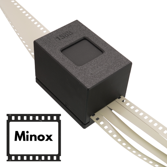 Filmschneider für Minox 9.2mm Film (aus 120 & 35mm) mit Sicherheitsdeckel