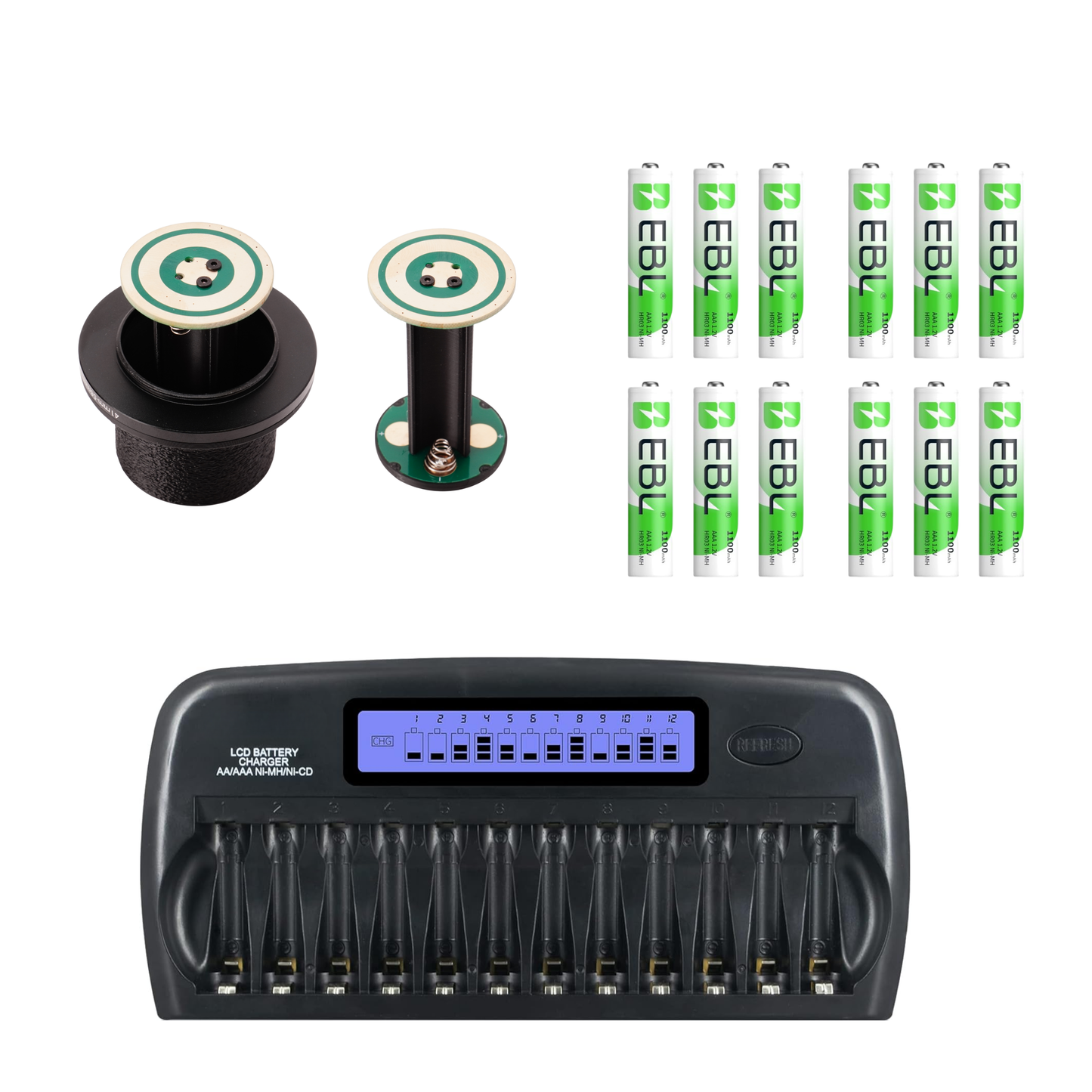 Adaptador de batería para Beaulieu S2008 (3 pines)