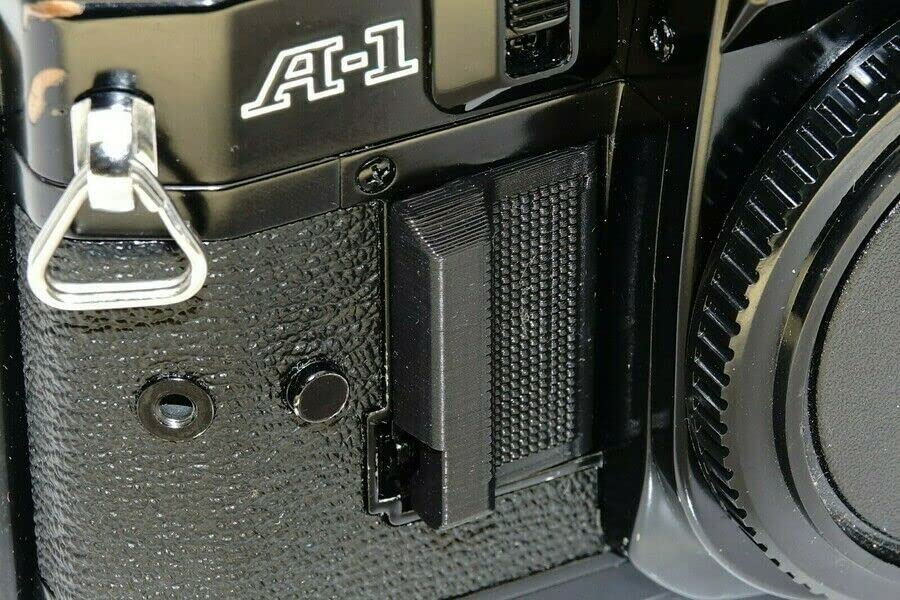 Battery door replacement for Canon AE-1 and A-1 models