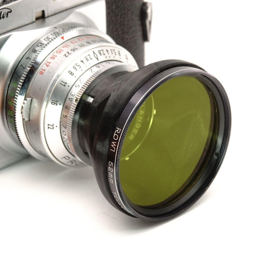 Lens hood with 52mm filter adapter suitable for Vito B BL Vitomatic