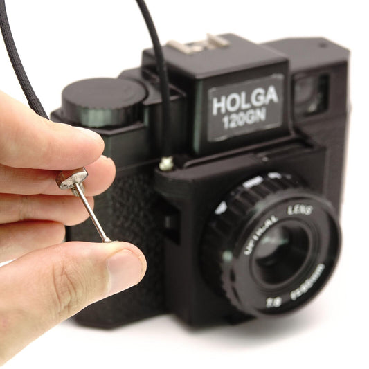 Cable release for Holga 120 and other models