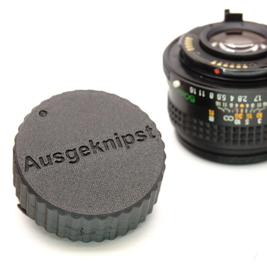 Mamiya Z lens cap for Sekor E EF EF-S